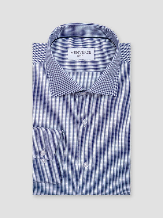 ITALIAN BLUE TWILL SHIRT