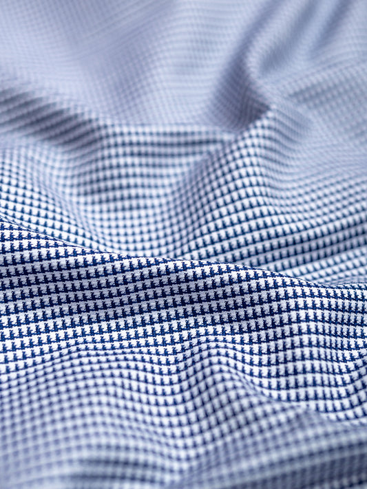 ITALIAN BLUE TWILL SHIRT