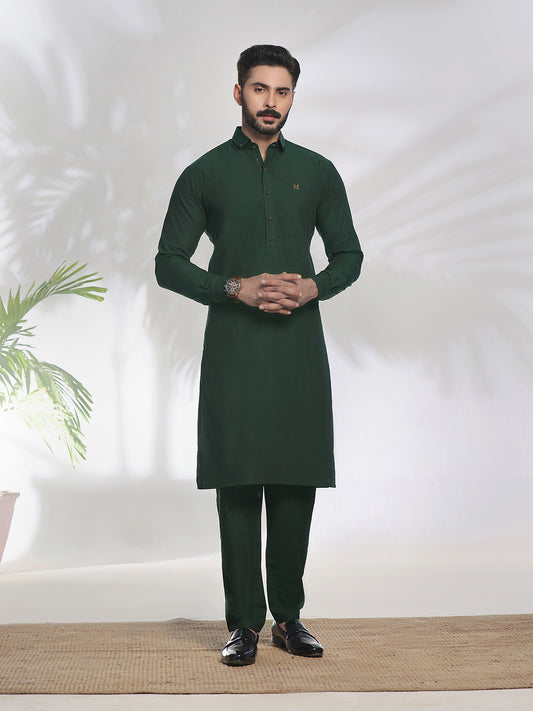 EMERALD ELEGANCE KURTA PAJAMA